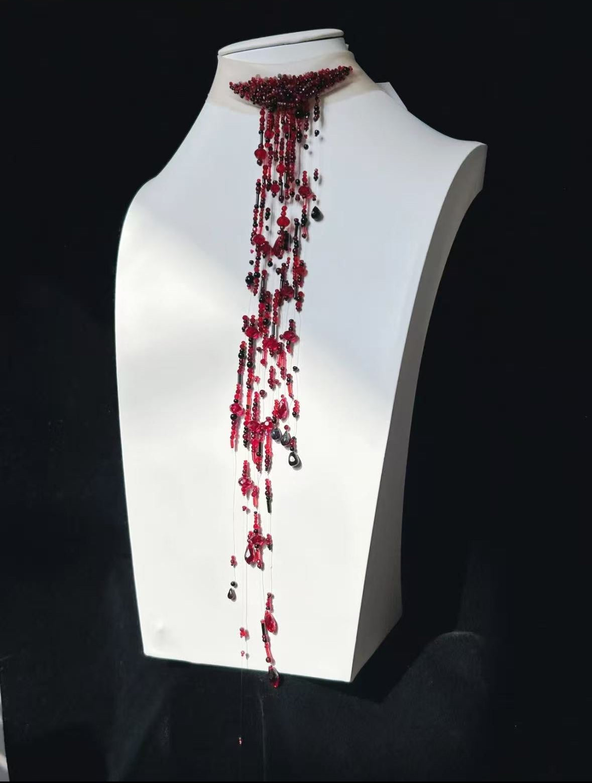 DIY  Vampire Bride Wound Choker/ Blooddrop Necklace